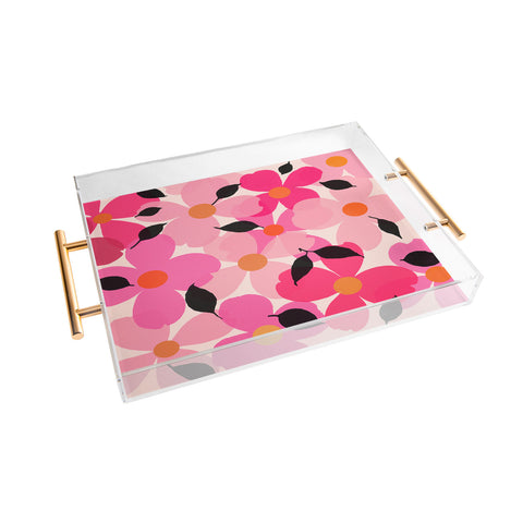 Garima Dhawan dogwood 15 Acrylic Tray