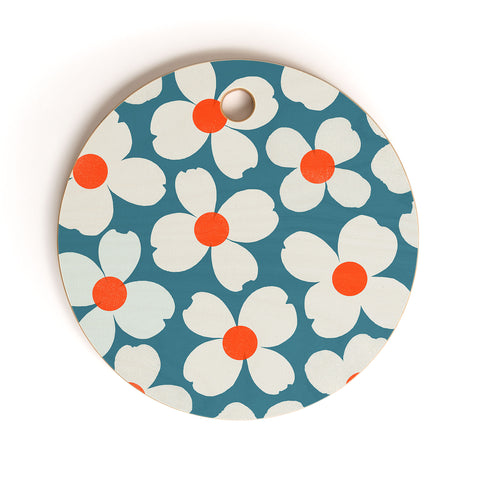 Garima Dhawan dogwood 21 Cutting Board Round