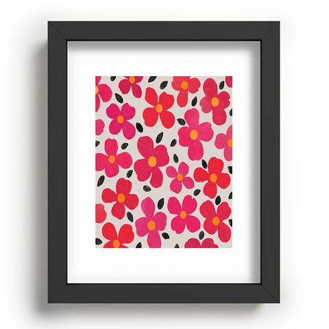 Garima Dhawan Dogwood Berry Recessed Framing Rectangle