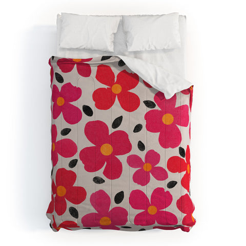 Garima Dhawan Dogwood Berry Comforter