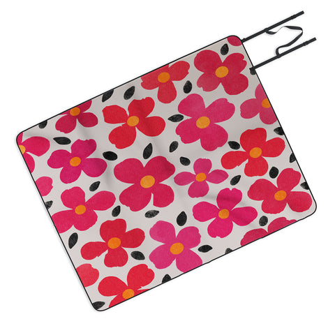 Garima Dhawan Dogwood Berry Picnic Blanket