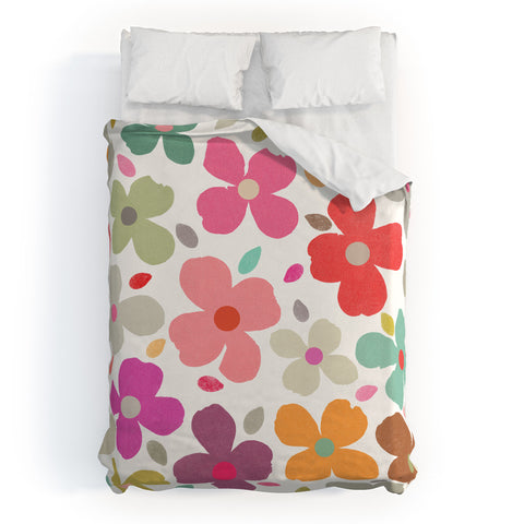 Garima Dhawan Dogwood Multi Duvet Cover