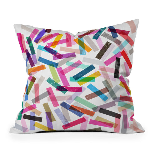 Garima Dhawan fiesta 3 Outdoor Throw Pillow