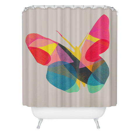 Garima Dhawan flight 1d Shower Curtain