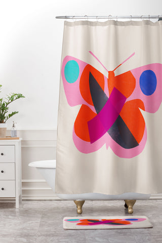 Garima Dhawan flight 4 Shower Curtain And Mat