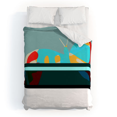 Garima Dhawan flight 5 Duvet Cover