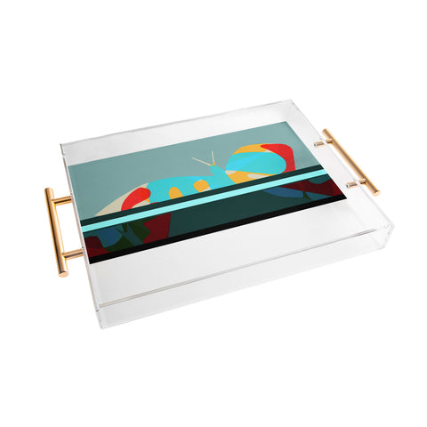 Garima Dhawan flight 5 Acrylic Tray