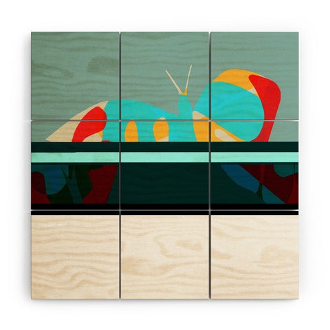 Garima Dhawan flight 5 Wood Wall Mural