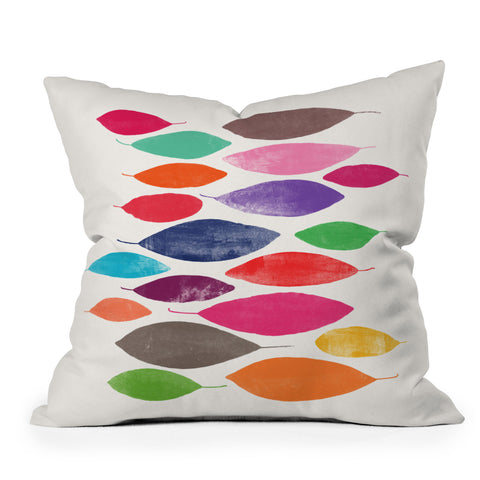 Garima Dhawan float 2 Outdoor Throw Pillow