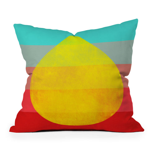 Garima Dhawan flourish 1d Outdoor Throw Pillow