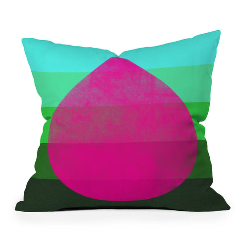 Garima Dhawan flourish 2d Throw Pillow