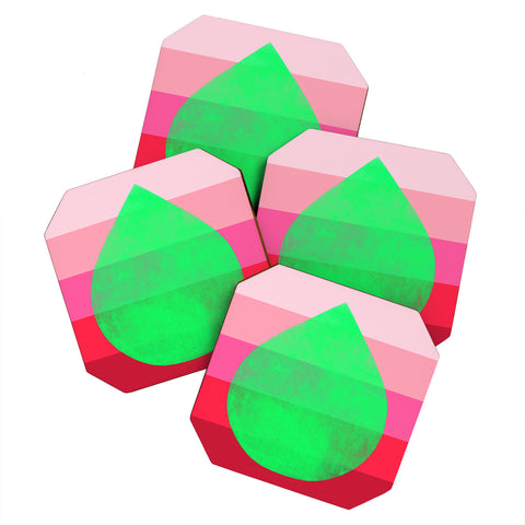 Garima Dhawan flourish 4d Coaster Set