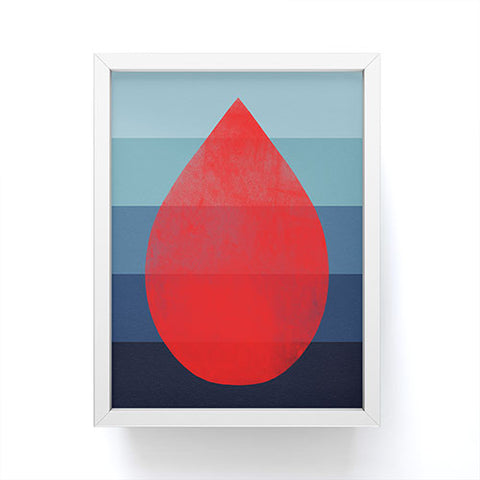 Garima Dhawan flourish 6d Framed Mini Art Print