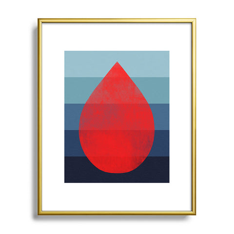 Garima Dhawan flourish 6d Metal Framed Art Print
