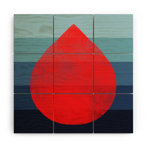 Garima Dhawan flourish 6d Wood Wall Mural