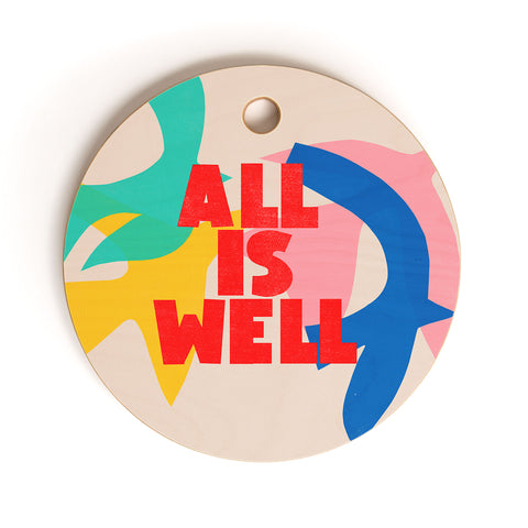 Garima Dhawan flow 1 Cutting Board Round