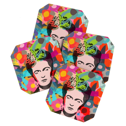 Garima Dhawan frida 1d Coaster Set