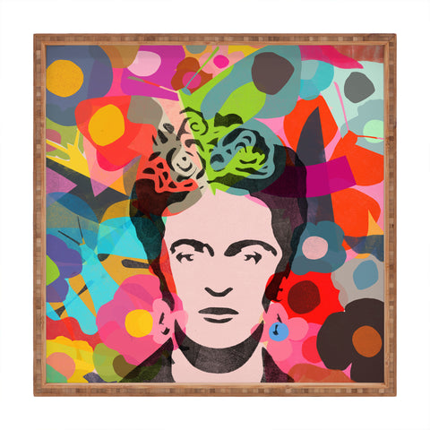 Garima Dhawan frida 1d Square Tray