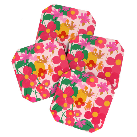 Garima Dhawan garden 2 Coaster Set