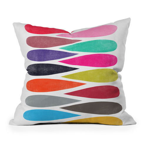 Garima Dhawan harmony 1 Outdoor Throw Pillow