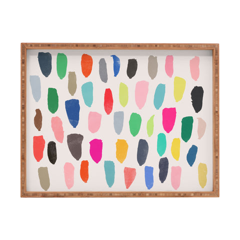 Garima Dhawan hibiscus 2 Rectangular Tray