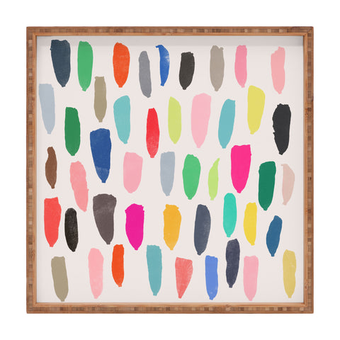 Garima Dhawan hibiscus 2 Square Tray