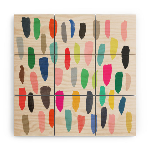 Garima Dhawan hibiscus 2 Wood Wall Mural