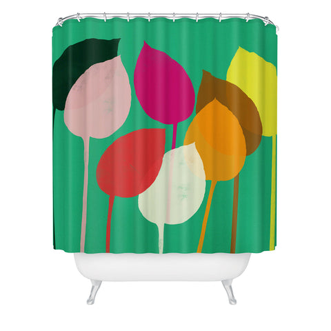 Garima Dhawan hosta 2 Shower Curtain