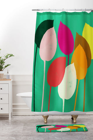 Garima Dhawan hosta 2 Shower Curtain And Mat