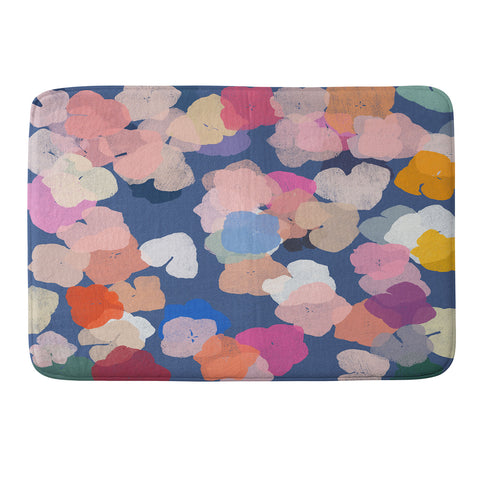 Garima Dhawan hydrangea 10 Memory Foam Bath Mat