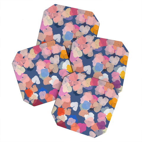 Garima Dhawan hydrangea 10 Coaster Set
