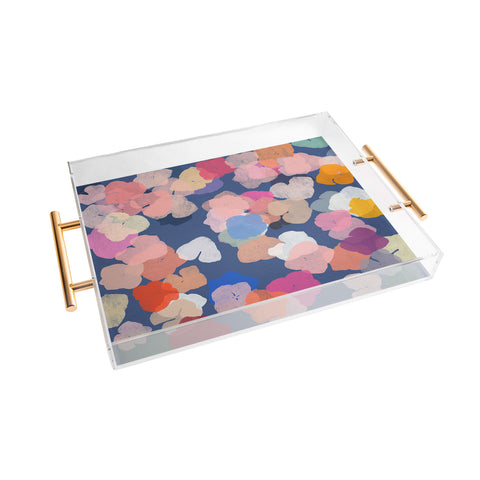 Garima Dhawan hydrangea 10 Acrylic Tray