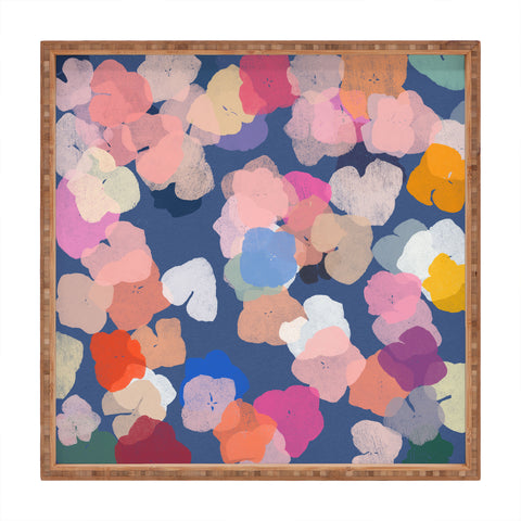 Garima Dhawan hydrangea 10 Square Tray