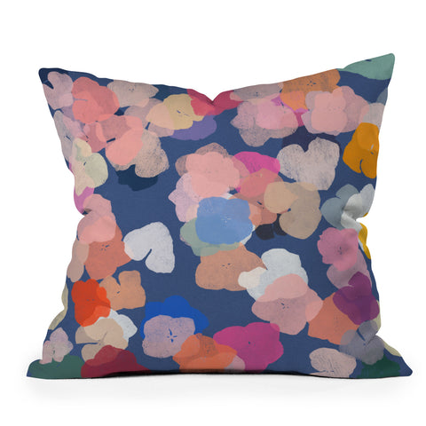Garima Dhawan hydrangea 10 Outdoor Throw Pillow