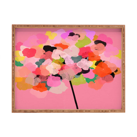 Garima Dhawan hydrangea 12 Rectangular Tray