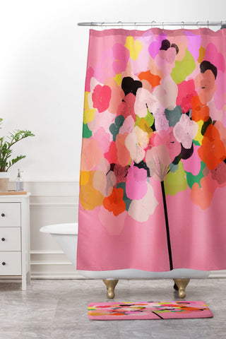 Garima Dhawan hydrangea 12 Shower Curtain And Mat