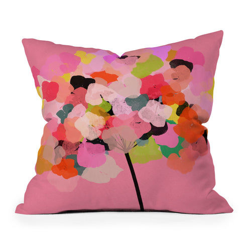 Garima Dhawan hydrangea 12 Throw Pillow