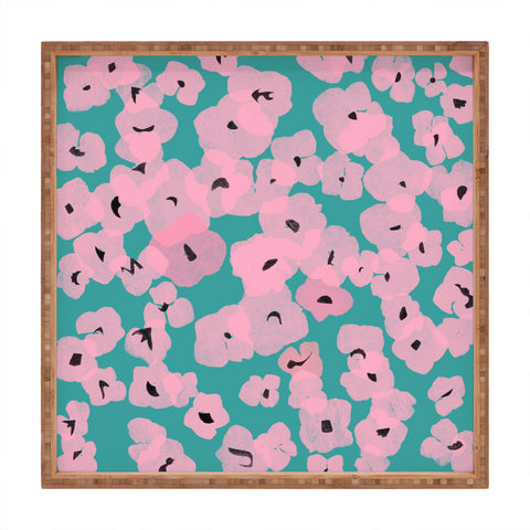 Garima Dhawan hydrangea 14 Square Tray