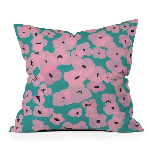 Garima Dhawan hydrangea 14 Throw Pillow