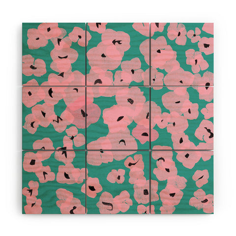 Garima Dhawan hydrangea 14 Wood Wall Mural
