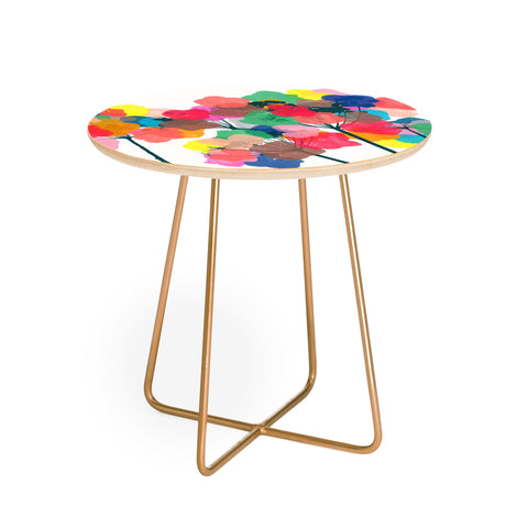 Garima Dhawan hydrangea 8 Round Side Table