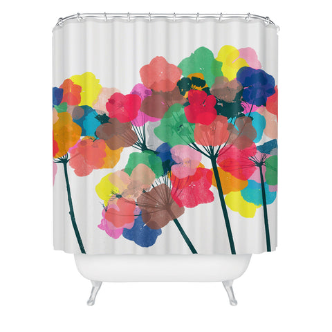 Garima Dhawan hydrangea 8 Shower Curtain