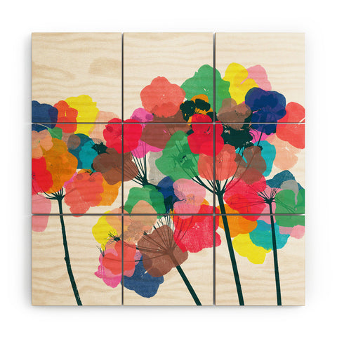 Garima Dhawan hydrangea 8 Wood Wall Mural