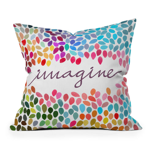 Garima Dhawan Imagine 1 Outdoor Throw Pillow