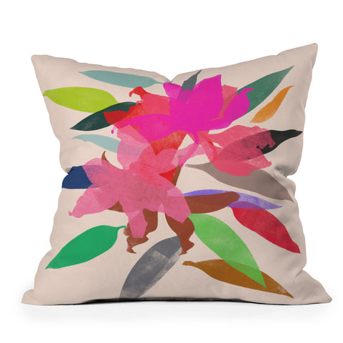 Garima Dhawan lily 77 Outdoor Throw Pillow