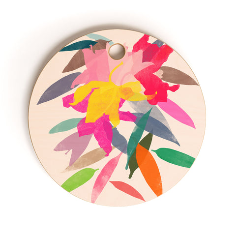 Garima Dhawan lily 78 Cutting Board Round