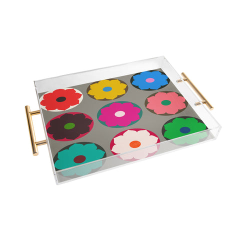 Garima Dhawan lotus 1 Acrylic Tray