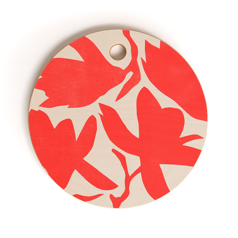 Garima Dhawan magnolia 12 Cutting Board Round