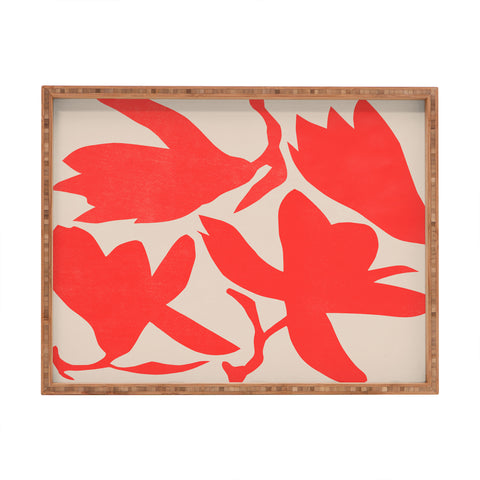 Garima Dhawan magnolia 12 Rectangular Tray