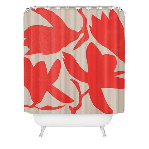 Garima Dhawan magnolia 12 Shower Curtain